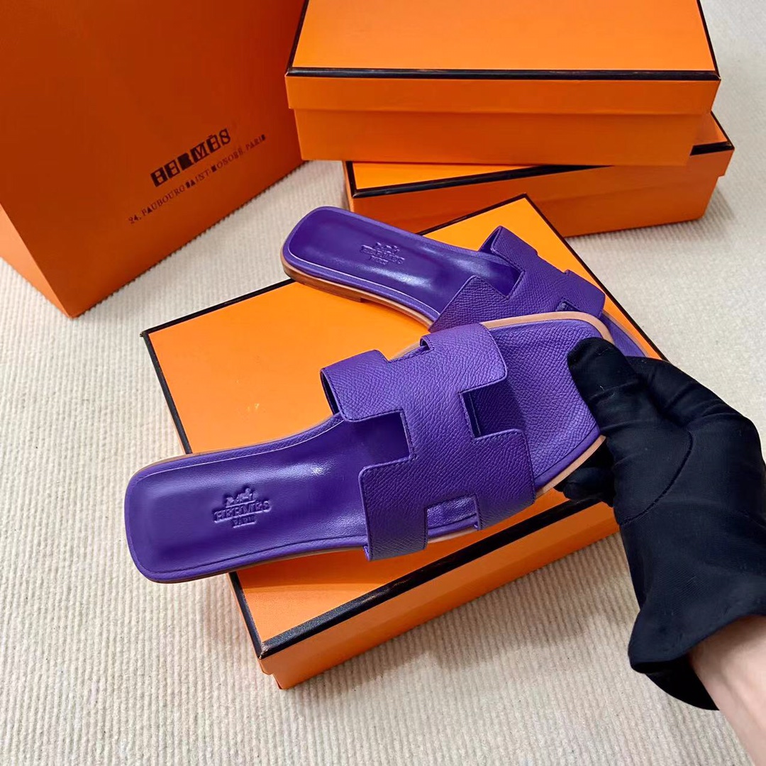 에르메스 올수공 오란 슬리퍼 샌들 앱송 105